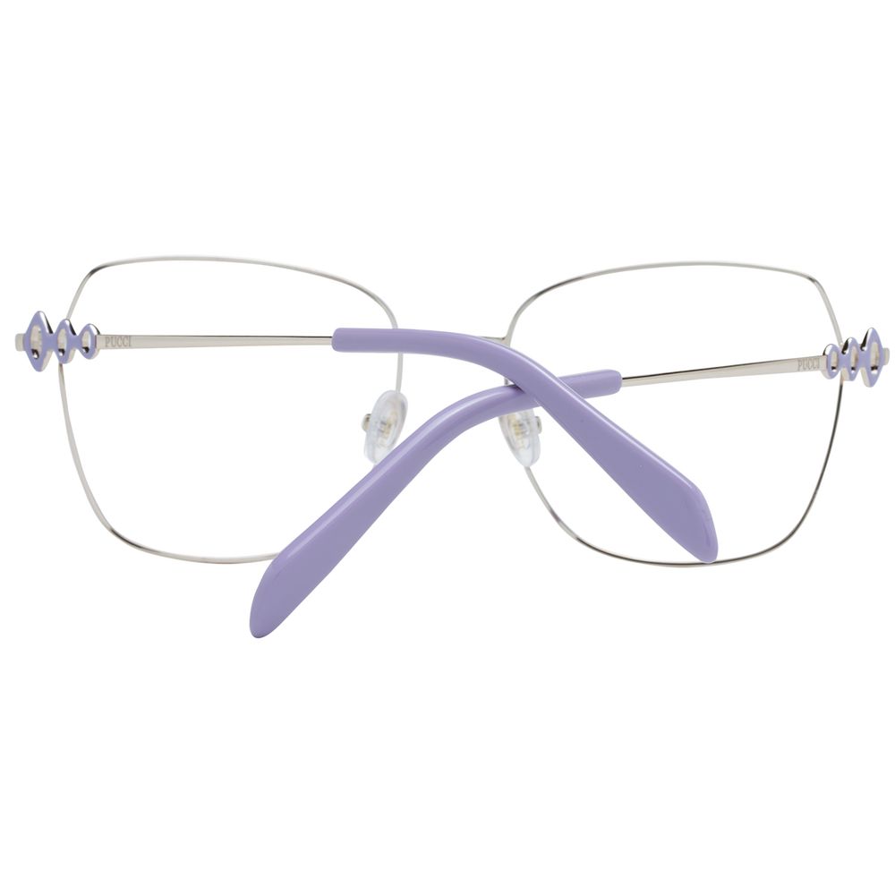 Emilio Pucci Blue Metal Glasses (Frames) 1728,67345776800,Accessories,Blue,Emilio Pucci,Glasses (Frames) - Glasses and Sunglasses - Accessories,Glasses and Sunglasses - Accessories,New with tags,Sunglasses for Women - Sunglasses,Women