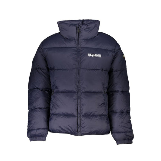 Napapijri Blue Polyamide Jacket Napapijri