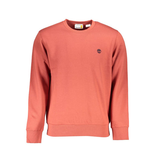 Timberland Chic Pink Fleece Crew Neck Sweatshirt Timberland