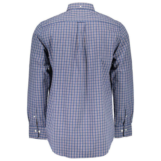 Gant Elegant Purple Long Sleeve Button-Down Shirt Gant