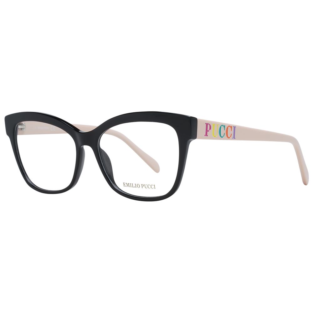 Emilio Pucci Black Plastic Glasses (Frames) 1728,67345776800,Accessories,Black,Emilio Pucci,Glasses (Frames) - Glasses and Sunglasses - Accessories,Glasses and Sunglasses - Accessories,New with tags,Sunglasses for Women - Sunglasses,Women