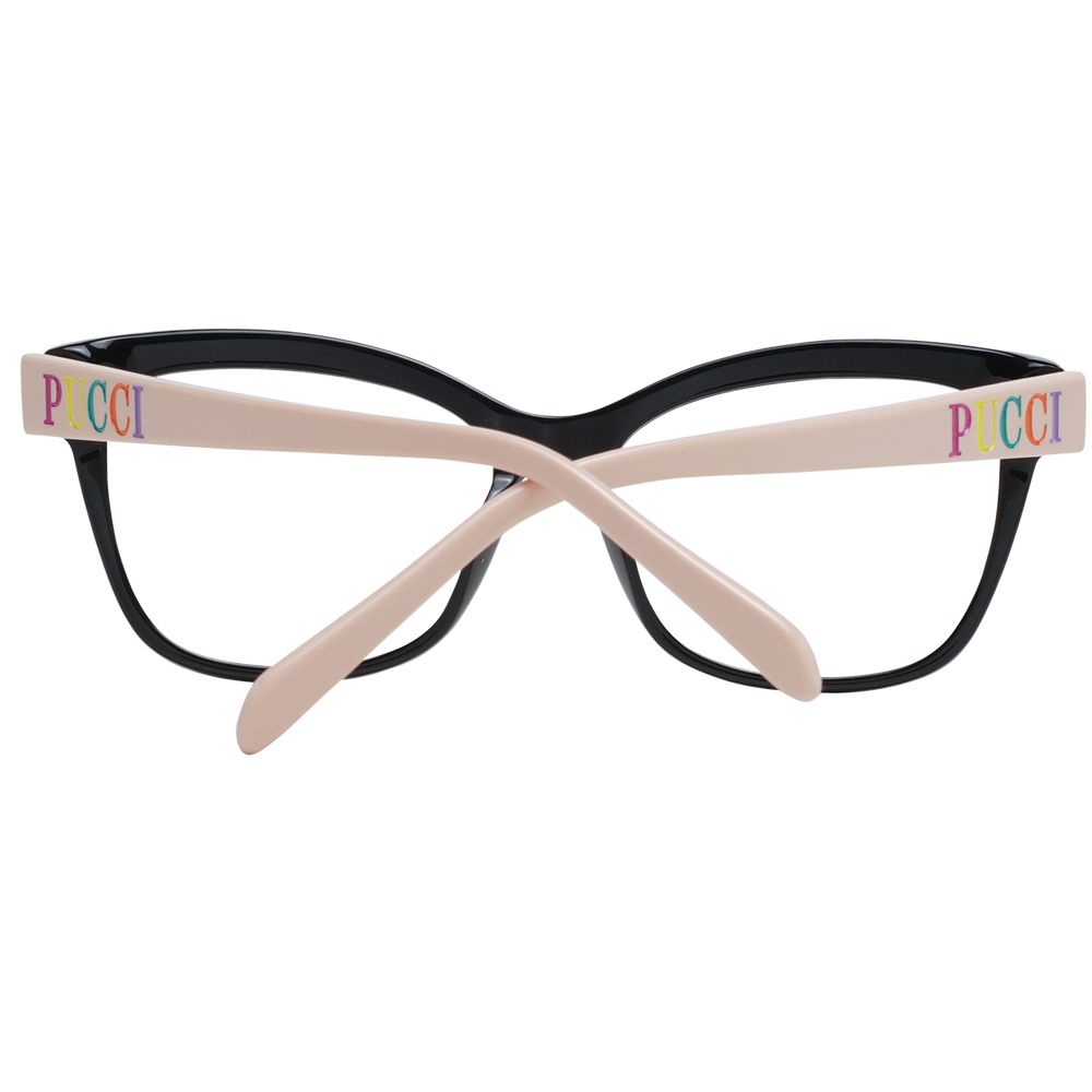 Emilio Pucci Black Plastic Glasses (Frames) 1728,67345776800,Accessories,Black,Emilio Pucci,Glasses (Frames) - Glasses and Sunglasses - Accessories,Glasses and Sunglasses - Accessories,New with tags,Sunglasses for Women - Sunglasses,Women