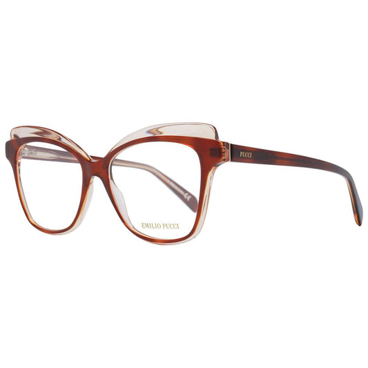 Emilio Pucci Brown Plastic Glasses (Frames) 1728,67345776800,Accessories,Brown,Emilio Pucci,Glasses (Frames) - Glasses and Sunglasses - Accessories,Glasses and Sunglasses - Accessories,New with tags,Sunglasses for Women - Sunglasses,Women