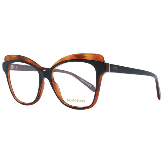 Emilio Pucci Brown Plastic Glasses (Frames) 1728,67345776800,Accessories,Brown,Emilio Pucci,Glasses (Frames) - Glasses and Sunglasses - Accessories,Glasses and Sunglasses - Accessories,New with tags,Sunglasses for Women - Sunglasses,Women