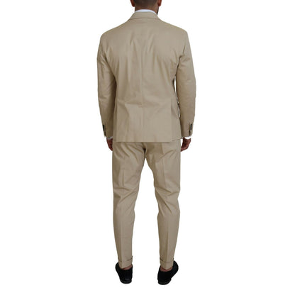 Dsquared² Beige Cotton Single Breasted 2 Piece CIPRO Suit 1728,67345645728,Beige,Clothing,Dsquared²,IT48 | M,Material: 97% Cotton 3% Elastane,Men,Preowned / Defect,Suits & Blazers - Clothing,Suits - Men - Clothing,Two-Piece Suits - Suits & Blazers - Cloth