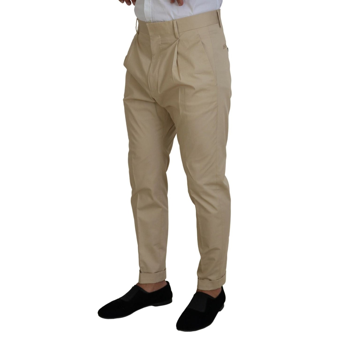 Dsquared² Beige Cotton Single Breasted 2 Piece CIPRO Suit 1728,67345645728,Beige,Clothing,Dsquared²,IT48 | M,Material: 97% Cotton 3% Elastane,Men,Preowned / Defect,Suits & Blazers - Clothing,Suits - Men - Clothing,Two-Piece Suits - Suits & Blazers - Cloth
