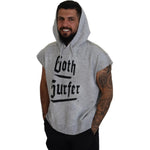 Dsquared² Light Gray Cotton Short Sleeves Hooded T-shirt TSH83474-48
