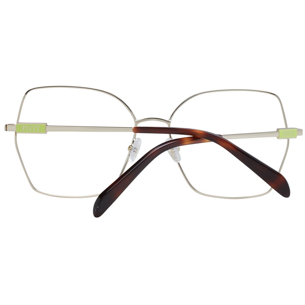 Emilio Pucci Gold Metal Glasses (Frames) 1728,67345776800,Accessories,Emilio Pucci,Glasses (Frames) - Glasses and Sunglasses - Accessories,Glasses and Sunglasses - Accessories,Gold,New with tags,Sunglasses for Women - Sunglasses,Women