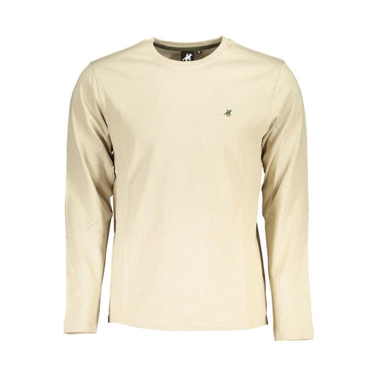 U.S. Grand Polo Beige Cotton T-Shirt U.S. Grand Polo