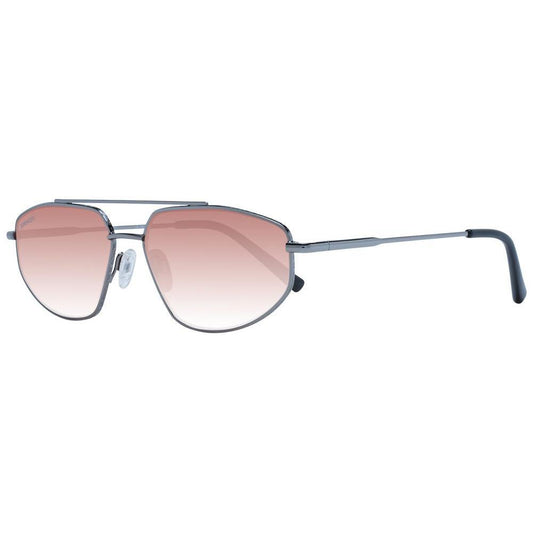 Serengeti Gray Metal Sunglasses