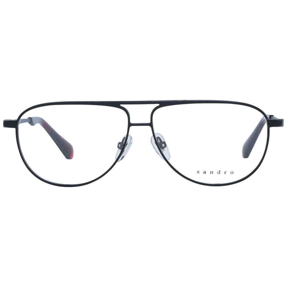 Sandro Black Stainless Steel Glasses (Frames) Sandro