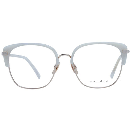 Sandro White Stainless Steel Glasses (Frames) Sandro
