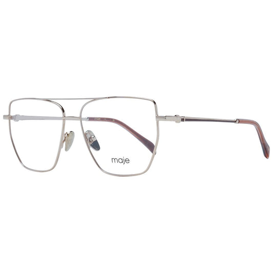 Maje Gold Metal Glasses (Frames) Maje