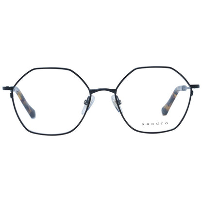 Sandro Black Stainless Steel Glasses (Frames) Sandro