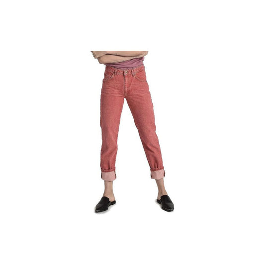 One Teaspoon Red Cotton Women Jeans One Teaspoon