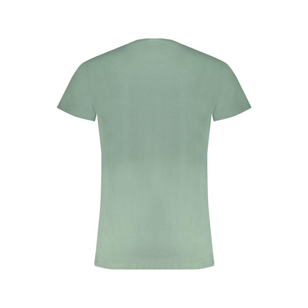 Trussardi Green Cotton T-Shirt MAN T-SHIRTS Trussardi