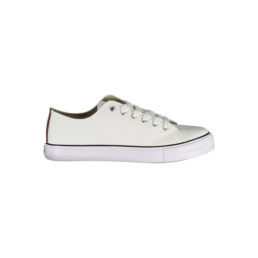 Carrera White Polyester Sneaker Carrera