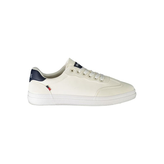 Carrera White Polyester Sneaker Carrera