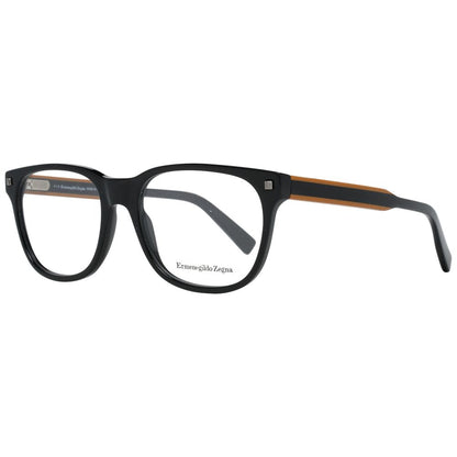 Ermenegildo Zegna Black Plastic Glasses (Frames) Ermenegildo Zegna