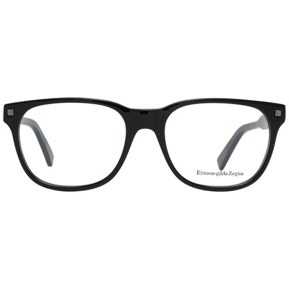 Ermenegildo Zegna Black Plastic Glasses (Frames) Ermenegildo Zegna