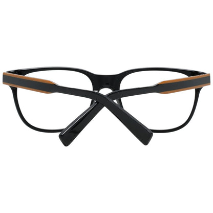 Ermenegildo Zegna Black Plastic Glasses (Frames) Ermenegildo Zegna