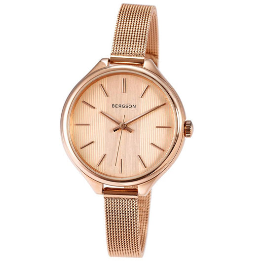 Bergson Rose Gold Women Watch Bergson