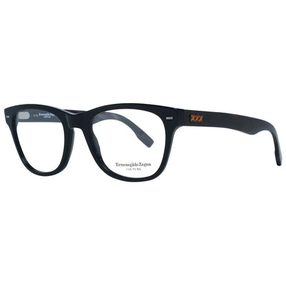 Ermenegildo Zegna Black Plastic Glasses (Frames) Ermenegildo Zegna