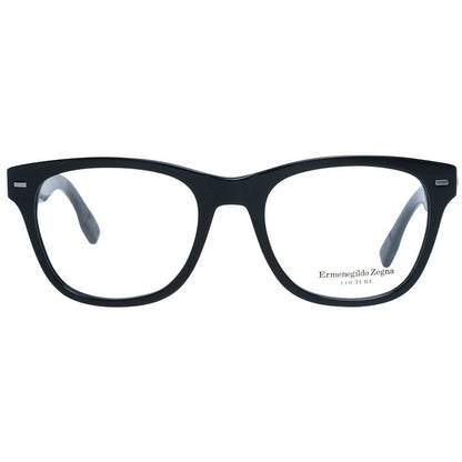Ermenegildo Zegna Black Plastic Glasses (Frames) Ermenegildo Zegna