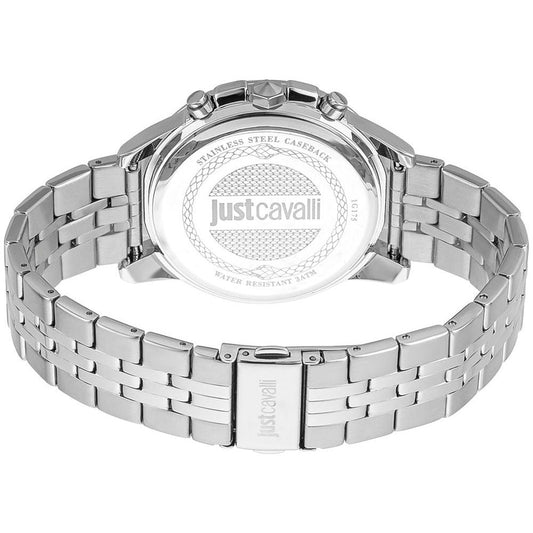 Just Cavalli Silver Men Watch Just Cavalli