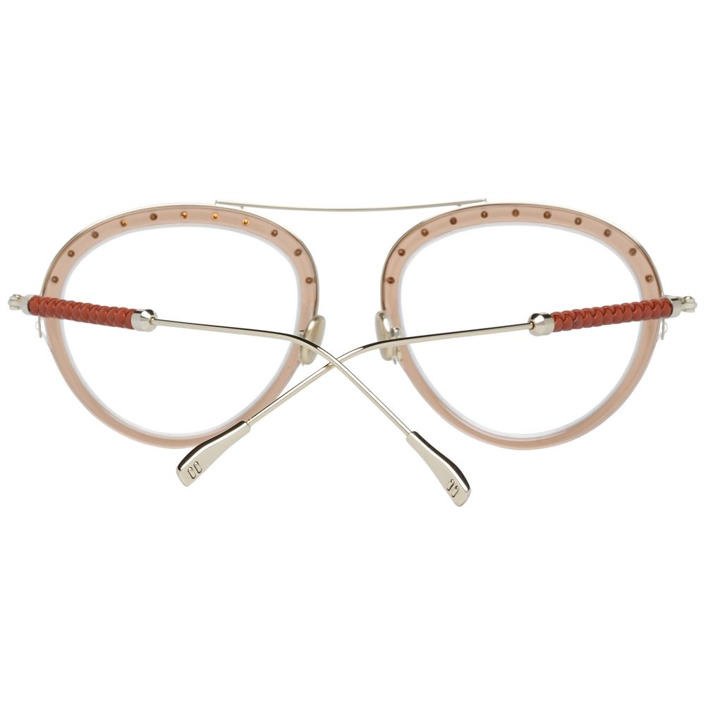 Tod's Brown Metal & Plastic Glasses (Frames)