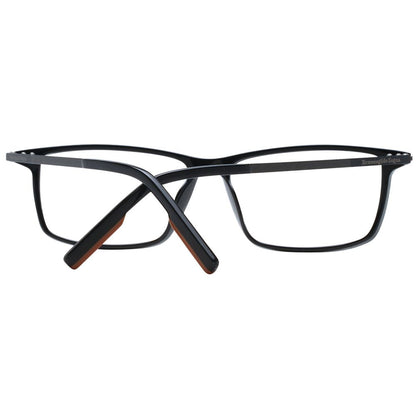 Ermenegildo Zegna Black Plastic Glasses (Frames) Ermenegildo Zegna