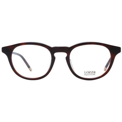 Lozza Brown Acetate & Plastic Glasses (Frames) Lozza
