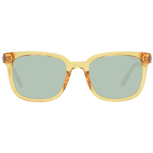 Guess Yellow Men Sunglasses Guess