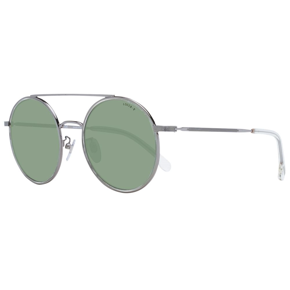 Lozza Gray Metal Sunglasses Lozza