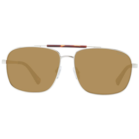 Guess Gold Unisex Sunglasses Guess