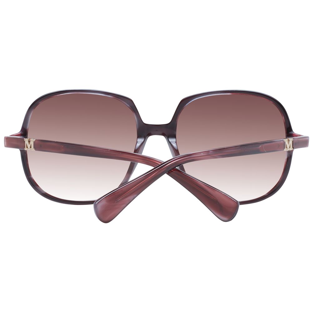 Max Mara Burgundy Women Sunglasses Max Mara