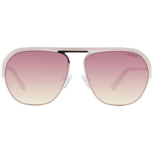 Guess Rose Gold Unisex Sunglasses Guess