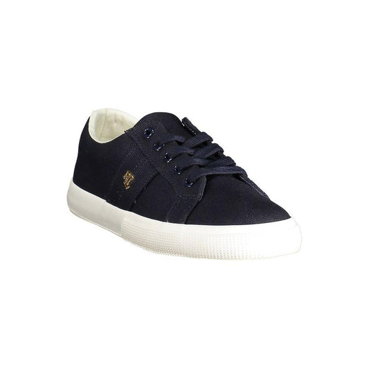 Ralph Lauren Blue Cotton Sneaker Ralph Lauren