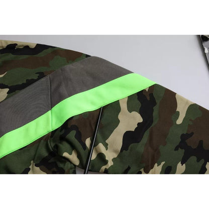 Dolce & Gabbana Multicolor Camouflage Sweatshirt Sweater