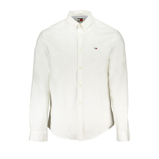 Tommy Hilfiger White Cotton Shirt Tommy Hilfiger