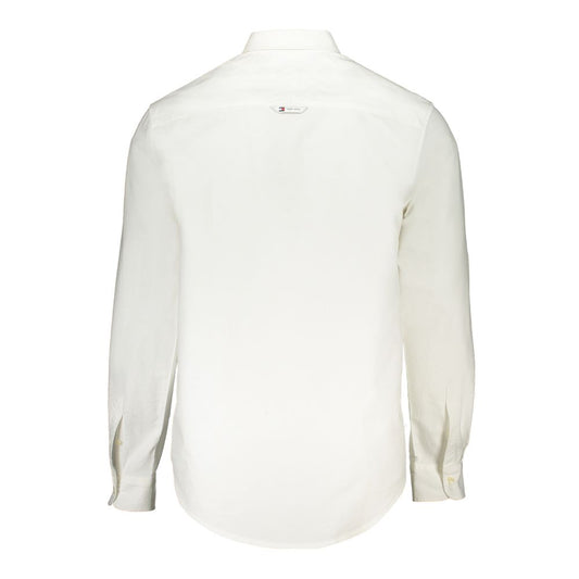 Tommy Hilfiger White Cotton Shirt Tommy Hilfiger