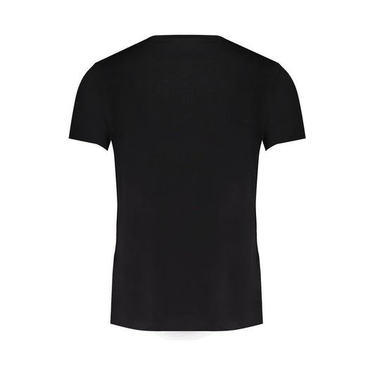 Timberland Black Cotton Men T-Shirt Timberland