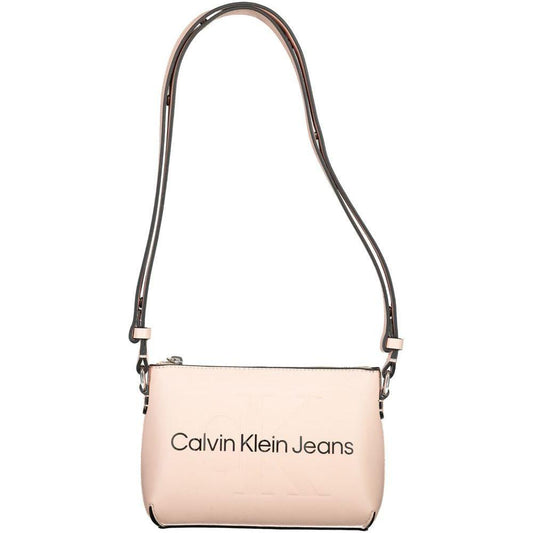 Calvin Klein Pink Polyethylene Handbag Calvin Klein