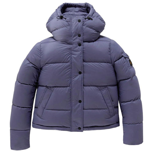 Refrigiwear Purple Polyester Jackets & Coat Refrigiwear