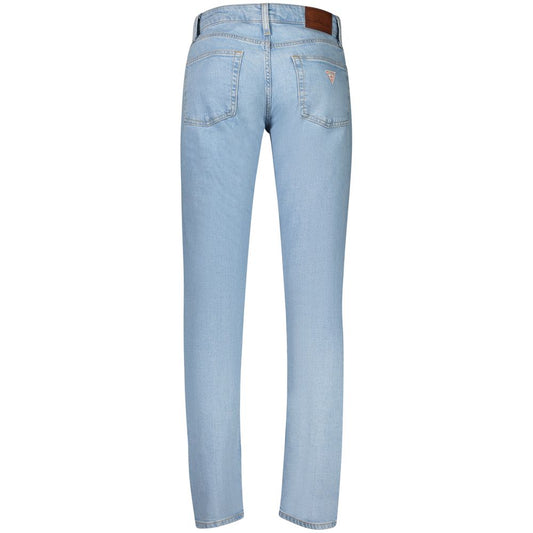 Guess Jeans Light Blue Cotton Jeans & Pant Guess Jeans