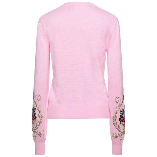 Dolce & Gabbana Pink Cashmere Sweater Dolce & Gabbana