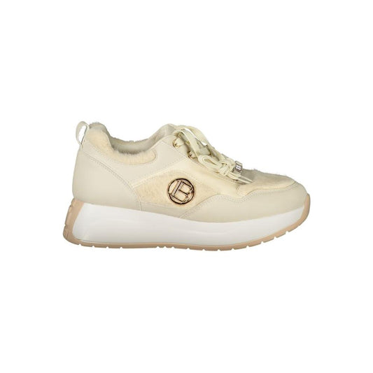 Laura Biagiotti Beige Polyethylene Sneaker Laura Biagiotti