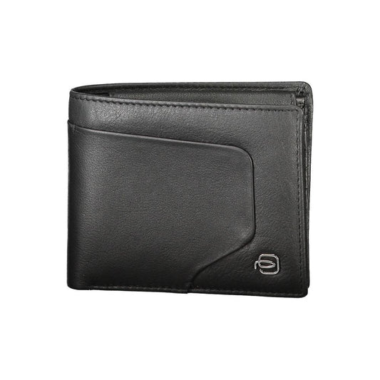 Piquadro Black Leather Wallet Piquadro