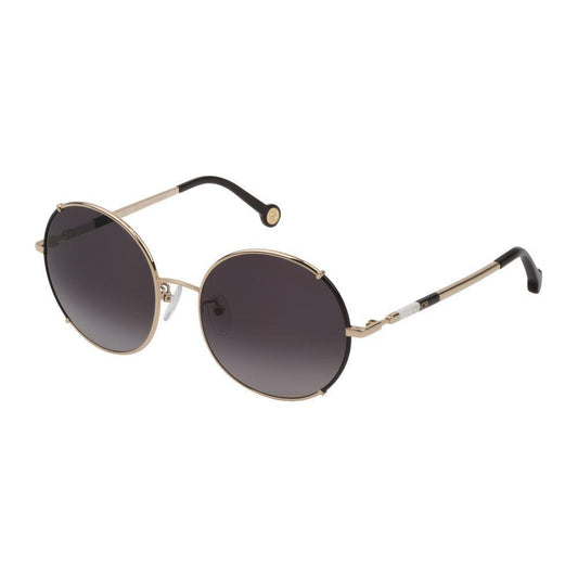 Carolina Herrera Pink Metal Sunglasses Carolina Herrera