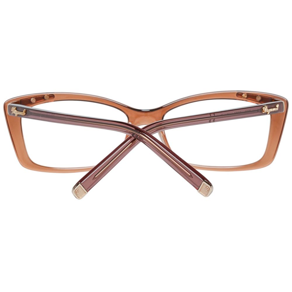 Dsquared² Brown Plastic Glasses (Frames) 1728,67434610848,Accessories,Brown,Dsquared²,Glasses (Frames) - Glasses and Sunglasses - Accessories,Glasses and Sunglasses - Accessories,New with tags,Women